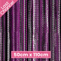 Vertical beaded stripe magenta berry pink pearlescent fabric for elegant quilts and sophisticated patchwork projects