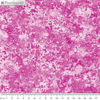 Mottled stone texture medium pink pearlescent fabric for elegant quilts and sophisticated patchwork projects