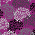Wildflower blooms white grey black berry pink pearlescent fabric for elegant quilts and sophisticated patchwork projects
