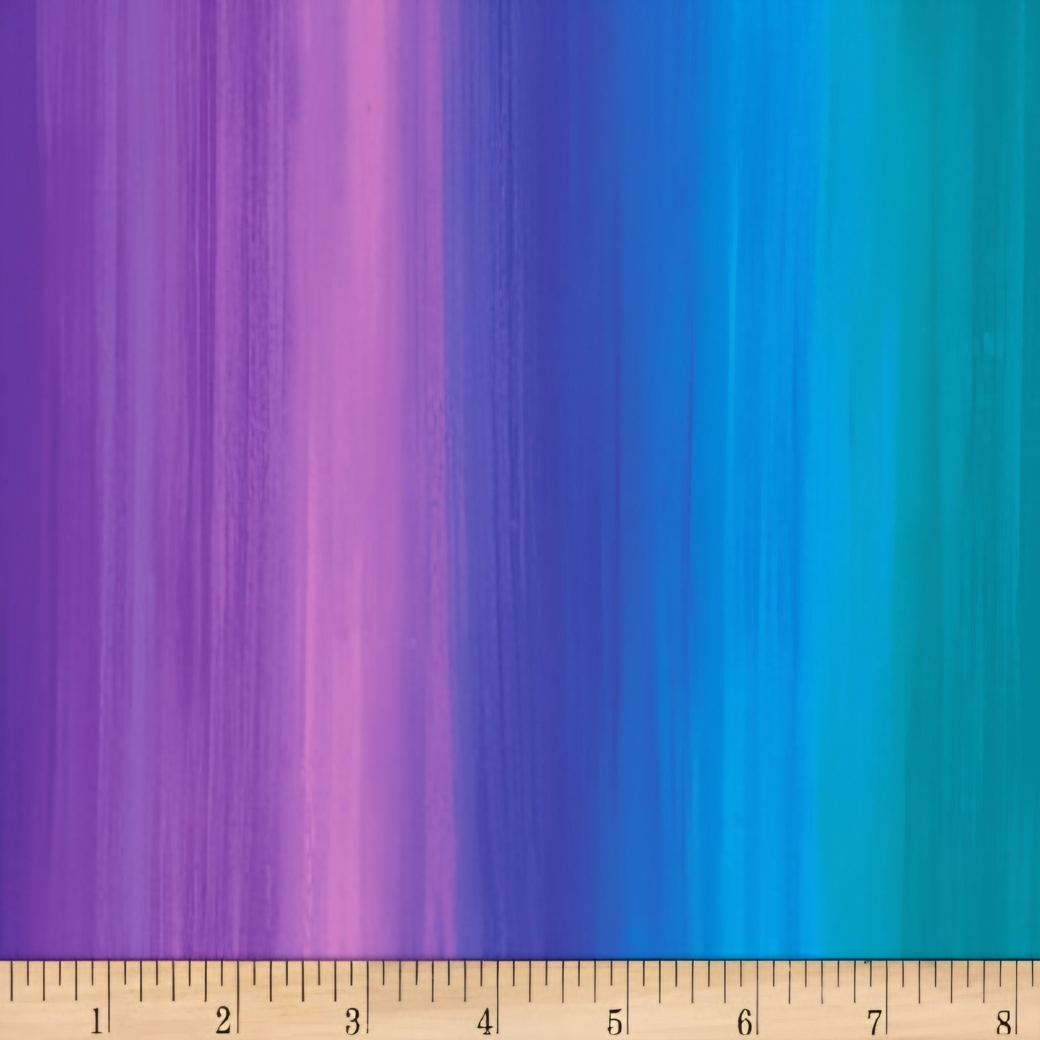 Painterly ombré stripe purple mauve cobalt blue teal iridescent sheen digital print fabric for bargello quilts lone star blocks cushion covers quilt backing tote bags and jacket linings