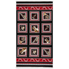 Musical Moments boxes panel black fabric trumpet piano saxophone cello violin for music teacher gifts musician quilts