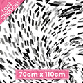 White black grey geo music fabric with swirling confetti for music teacher gifts musician quilts