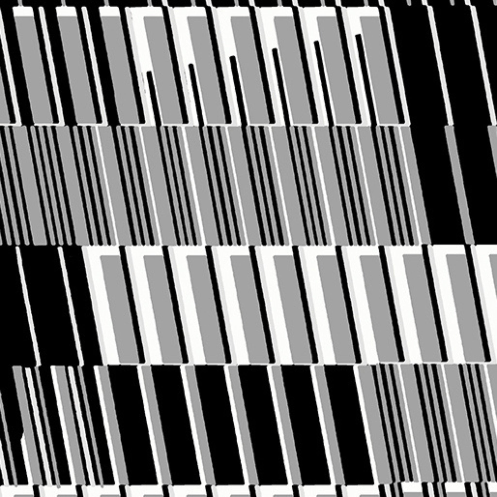 Black white grey geo music fabric with abstract piano keys for music teacher gifts musician quilts