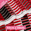 Black white red geo music fabric with abstract piano keys for music teacher gifts musician quilts