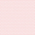 White dots on pale pink quilting cotton patchwork fabric blender for baby sewing projects