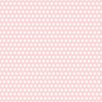 White dots on pale pink quilting cotton patchwork fabric blender for baby sewing projects