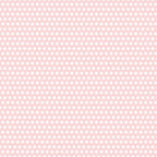 White dots on pale pink quilting cotton patchwork fabric blender for baby sewing projects