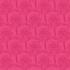 Protea blooms tonal fuchsia pink fabric for Australian-themed quilts and patchwork projects