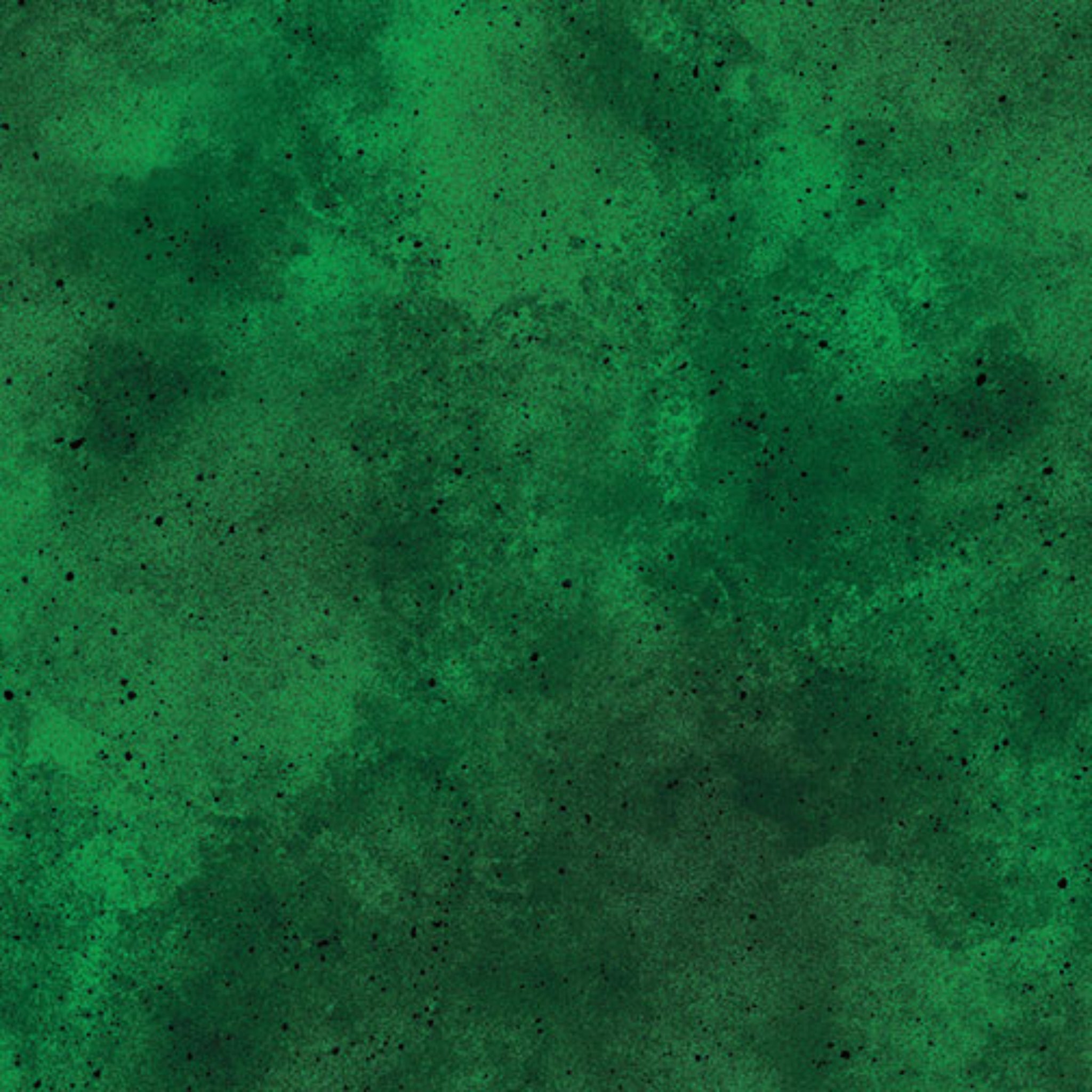 Mottled texture hunter green fabric for quilts and patchwork projects