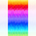 Neon rainbow ombré stripe digital print yellow orange red pink fuchsia purple blue turquoise lime green fabric for feature quilts bags and bold patchwork sewing projects