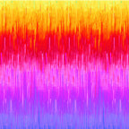 Rainbow ombré stripes digital print in vibrant multi colours for modern quilts and patchwork sewing projects