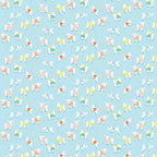 Baby goats lambs colourful knitted jumpers soft blue fabric for baby quilts children's quilts and nursery décor