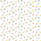 Baby goats lambs colourful knitted jumpers white fabric for baby quilts children's quilts and nursery décor