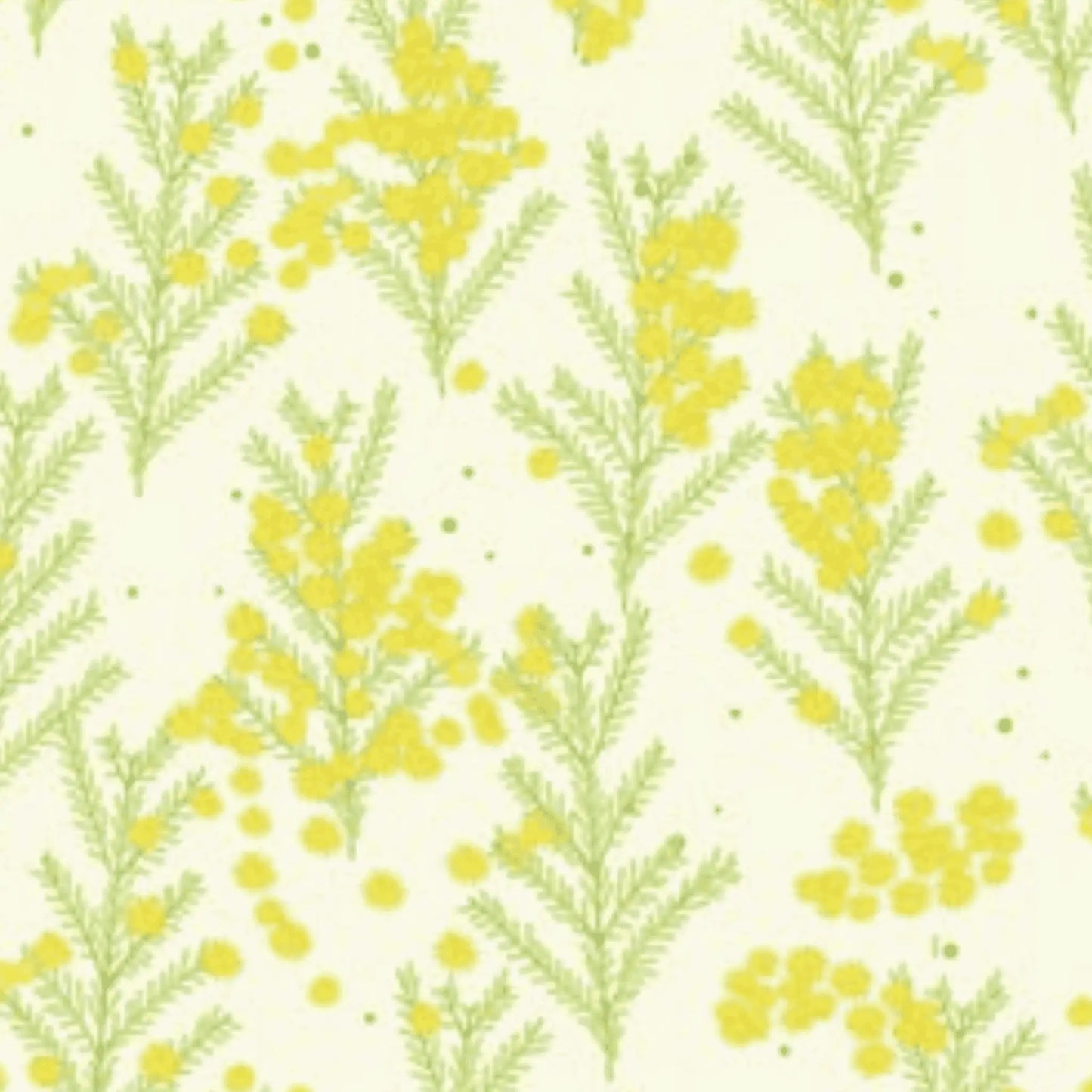 Outback Beauty Wattle Dance Cream - Amanda Joy Designs KK Fabrics - Three Wishes Patchwork Fabric