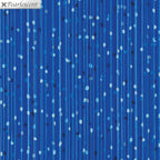 Blue navy pearlescent bead drops vertical lines peacock blue background blender quilting fabric elegant quilts sashing borders