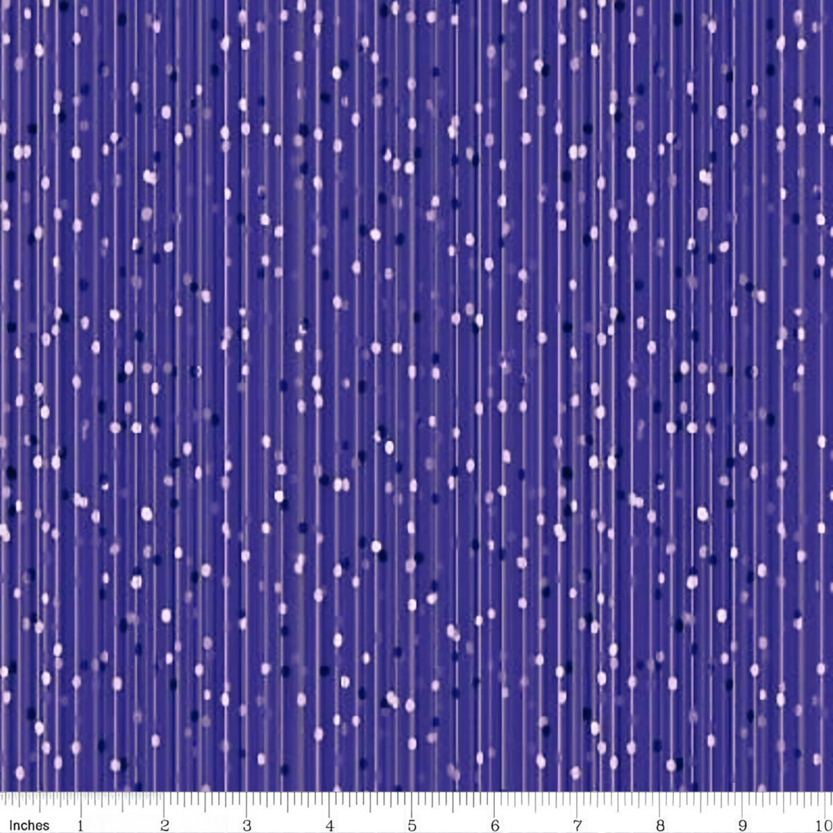 Cascading pearl drops vertical lines iris purple pearlescent blender quilting fabric elegant quilts sashing borders