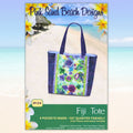 Fiji tote bag sewing pattern organised everyday bag with six pockets for quilting and patchwork sewing projects