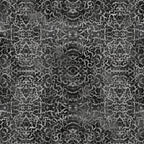 Scrolling filigree damask charcoal grey black blender quilting fabric patchwork sewing projects