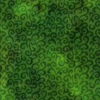 Densely packed swirling scrolls deep forest dark emerald bright mid-green blender quilting fabric patchwork sewing projects