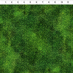 Densely packed swirling scrolls deep forest dark emerald bright mid-green blender quilting fabric patchwork sewing projects