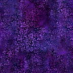 Intricate scrolling vines daisy blooms violet lavender deep amethyst purple floral blender quilting fabric patchwork sewing projects