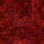 Intricate scrolling vines daisy blooms coral burgundy rich crimson red floral blender quilting fabric patchwork sewing projects