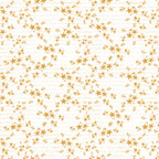Gold stars cream background gold line detail fabric for girls quilts cushion covers scrunchies pouches and kids sewing projects