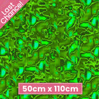 Leaf green prism stripe abstract blender fabric lime emerald teal for quilting backgrounds sashing