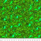 Leaf green prism stripe abstract blender fabric lime emerald teal for quilting backgrounds sashing