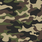 Green camouflage olive brown khaki black fabric for ANZAC military boys quilts patchwork sewing projects