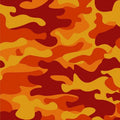 Remembering ANZAC Camouflage Orange - KK Fabrics - Three Wishes Patchwork Fabric