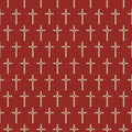 Remembering Vietnam Wartime Long Tan Cross Red - KK Fabrics - Three Wishes Patchwork Fabric