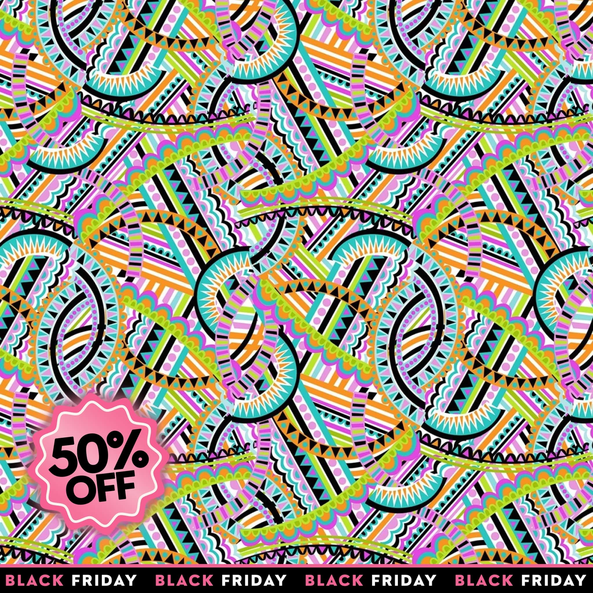 Feathers & Foliage: Kaleidoscope (Green)