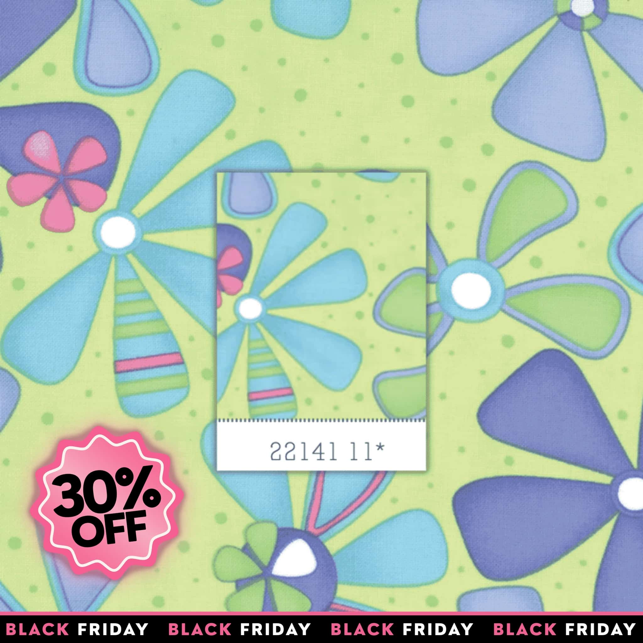 Me and My Sister: Dilly Dally 22141 11 (Green/Multi Flowers)