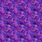 Flowing waves purple violet magenta blue fabric for ocean-themed quilts vibrant home décor and patchwork sewing projects