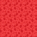Tone-on-tone red tonal floral blender poppies clover scattered flowers quilting cotton backgrounds sashing borders patchwork projects