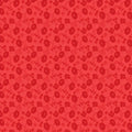 Tone-on-tone red tonal floral blender poppies clover scattered flowers quilting cotton backgrounds sashing borders patchwork projects