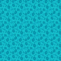 Tone-on-tone turquoise tonal floral blender poppies clover scattered flowers quilting cotton backgrounds sashing borders patchwork projects