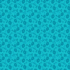 Tone-on-tone turquoise tonal floral blender poppies clover scattered flowers quilting cotton backgrounds sashing borders patchwork projects