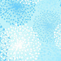 Pearlescent white turquoise dandelion seed heads aqua background fabric for elegant quilts cushion covers tote bags jacket linings and vests