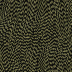 Pearlescent gold swirling dash pattern black blender fabric for cushion covers pouches makeup bags scrunchies and jacket linings