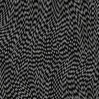Pearlescent silver swirling dash pattern black blender fabric for cushion covers pouches makeup bags scrunchies and jacket linings