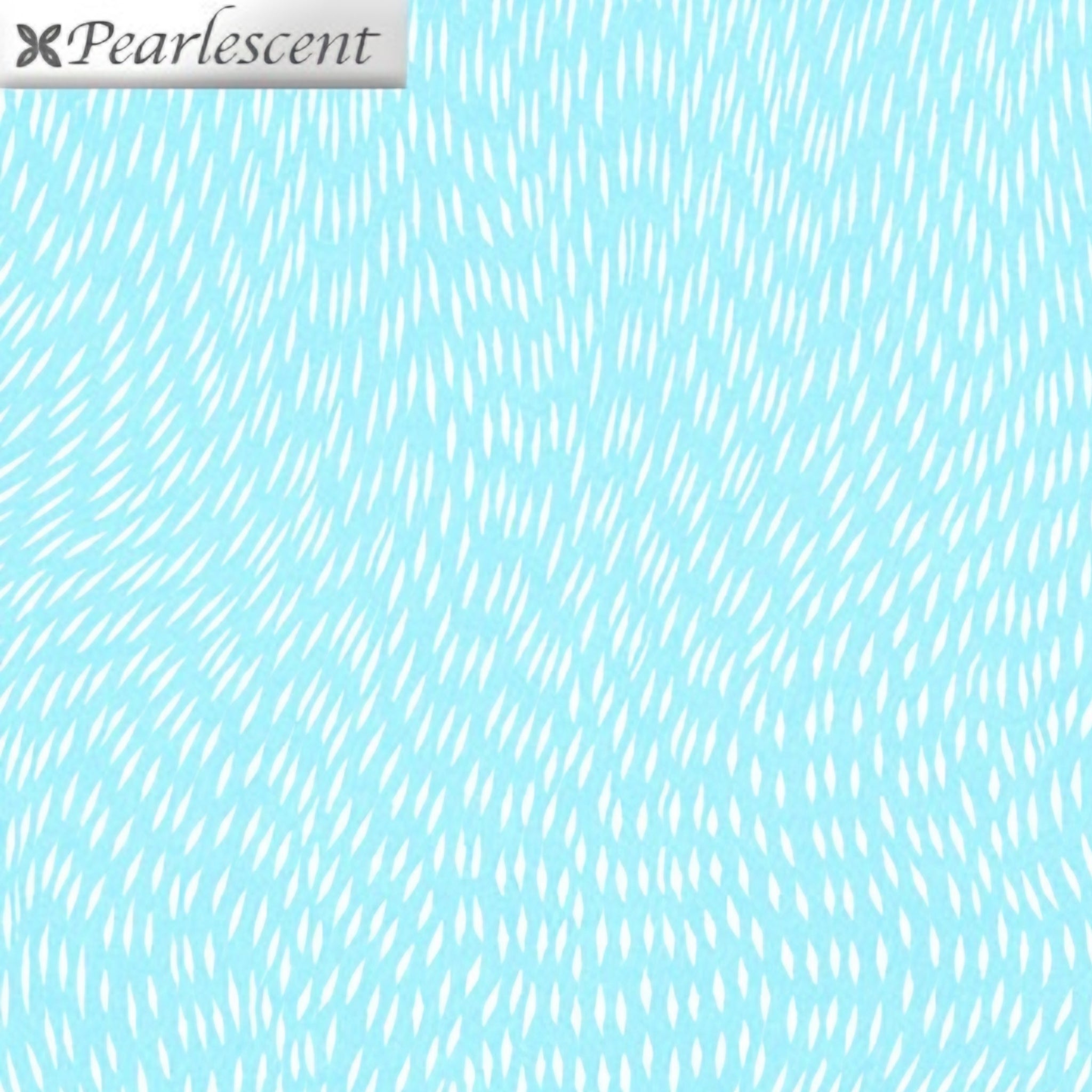 Pearlescent silver swirling dash pattern turquoise blender fabric for cushion covers pouches makeup bags scrunchies and jacket linings