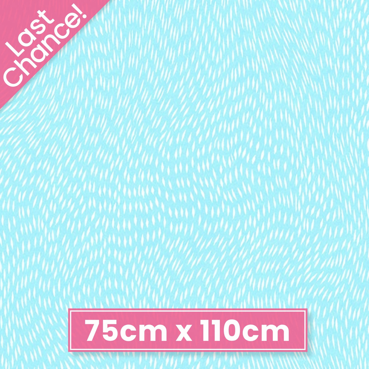 Pearlescent silver swirling dash pattern turquoise blender fabric for cushion covers pouches makeup bags scrunchies and jacket linings