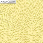 Pearlescent gold swirling dash pattern butter yellow blender fabric for cushion covers pouches makeup bags scrunchies and jacket linings