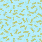 Pearlescent gold dragonfly lace wings turquoise blue shadow fabric for elegant quilts cushion covers table runners and tote bags