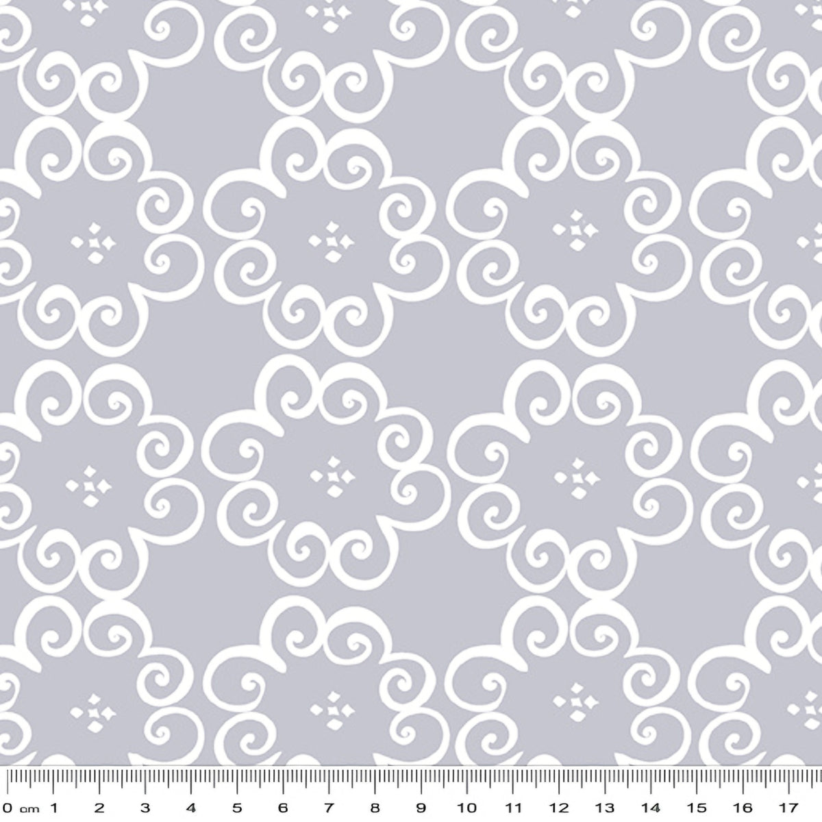White scroll swirl grey neutral blender quilting fabric for quilt backgrounds sashing borders binding cushions table runners patchwork projects