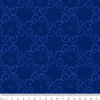 Tonal navy scroll swirl blender quilting fabric for quilt backgrounds sashing borders binding cushions table runners patchwork projects