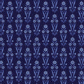 Navy daisy bouquet ditsy floral fabric for quilting backgrounds and sashing