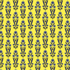 Yellow daisy bouquet ditsy floral fabric for quilting backgrounds and pieced blocks